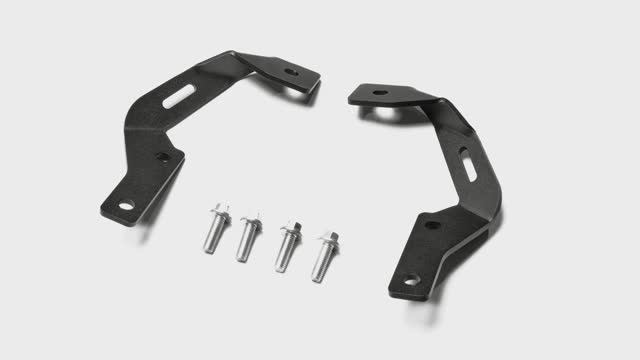 Крепление фар на капот для Тойота Прадо 150 2009-2013