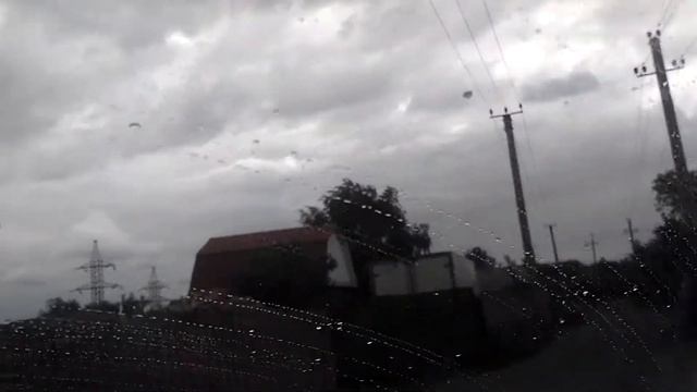 Снег (град) на 1-е июня. С первым днём лета! Причуды природы.