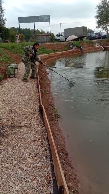 Поимка форели. Рыбалка в ДУРЫКИНО смотреть онлайн