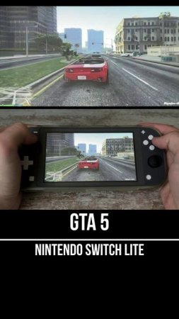 GTA 5 Nintendo Switch Lite Gameplay