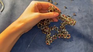 ЧАСТЬ 2. Звезда из бусин.