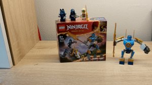 распаковка Лего Ниндзяго робот Джея