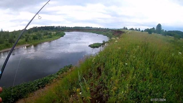 Долгожданная прогулка по речке с микроджигом. Микродж