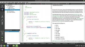 12. QTextStream