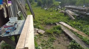 Переехали на Алтай. Операция дверь. Делаем дверь в баню.