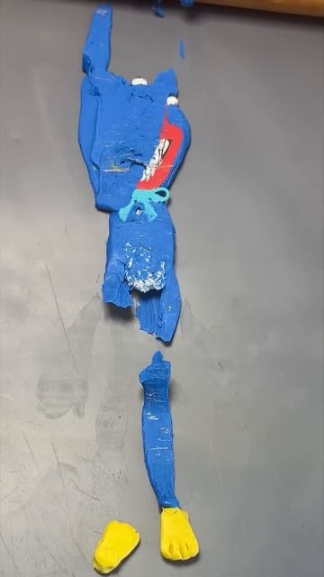 Huggy Wuggy Clay Art #sculpting #plasticine #clayart #huggywuggy смотреть онлайн