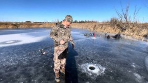 ПОЙМАЛ БОЛЬШЕРОТОГО ОКУНЯ(БАС)
