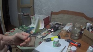 Быстрая покраска воблера.