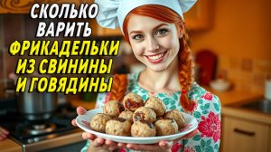 Сколько варить фрикадельки из свинины и говядины