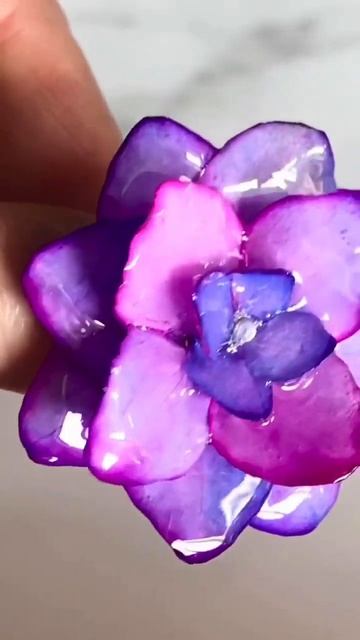 Крупное кольцо из настоящей гортензии. 1100₽ #искусство смотреть онлайн