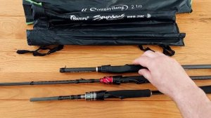 Лучшие бюджетные спиннинги с АлиЭкспресс. Travel version spinni