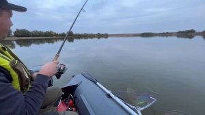 Осеняя рыбалка, Астраханская область, река Енотаевка.