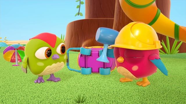 Розвиваючі мультфільми для дітей. Совеня Хоп Хоп і мінівен з морозивом! Тук Тук смакує!