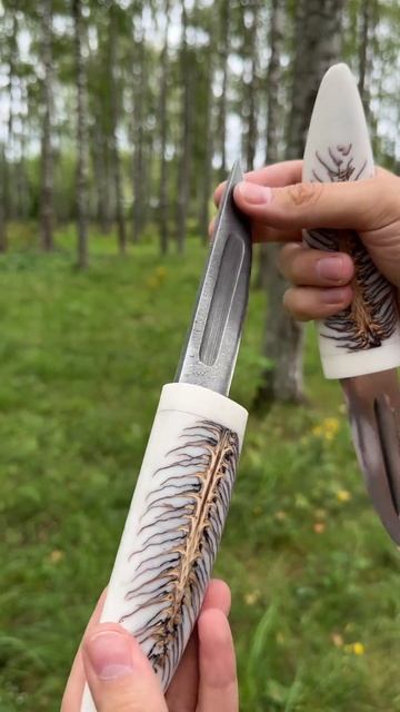 Якутский нож с двумя клинками смотреть онлайн