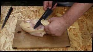 Как правильно разделать курицу