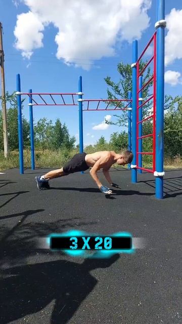 💪Тренировка для начинающих🔥#shorts #motivation #fitness #рек #calis