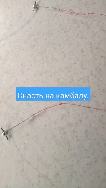 Оснастка на камбалу. #риболовля #камбала #снасть.