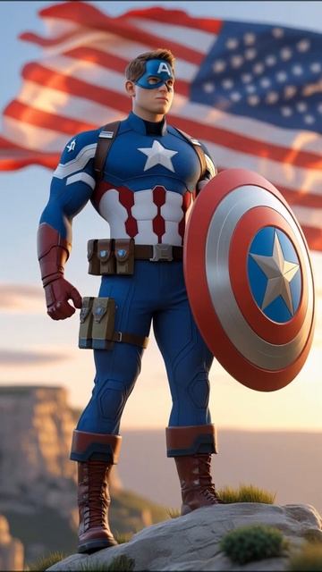 Капитан Америка Символ Силы! #КапитанАмерика #marvel  #Мст