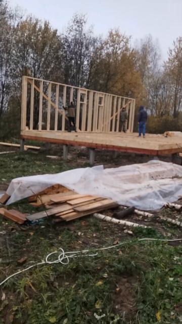 Собираем "скелет" каркаса 2ч #4i #4ernayaikra #чёрнаяикра #стро