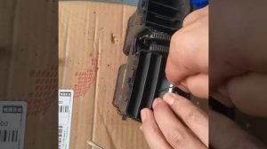 Установка ручки дефлектора e70