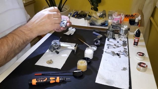 Line Winder EUGENE EU 3000. ТО двадцатилетней катушки. Часть 2. смотреть онлайн