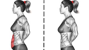 Уменьшите Висячий Жир на животе