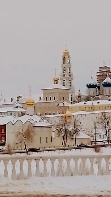 Сергиев Посад предновогодний. смотреть онлайн