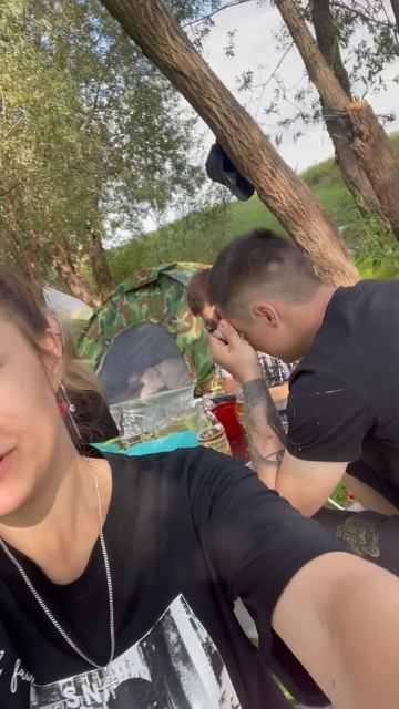 #отдых #лето #палатки #ночь #рыбалка смотреть онлайн