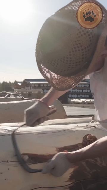 Окорка - важный процесс обработки древесины! смотреть онлайн