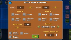 Как сделать движение move триггера как в slaughterhouse в geometry dash? легко и просто)