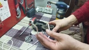 Ремонт кик стартера (ручного стартера) на квадроциклі