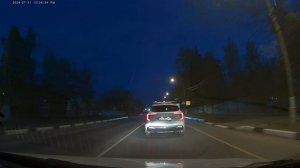 Neoline SMARTWAY. Передняя камера, ночь