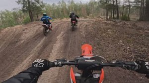 На эндуро до озера чуркан, 1 часть