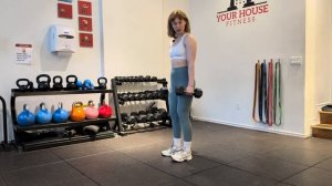 Сгибание с гантелями хватом молоток (бицепс)