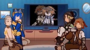 2х| Реакция персонажей Тринадцати огней на Лололошку