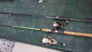 Анонс обзора на новый спиннинг  Favorite blue bird 3-12 gr с катуш?