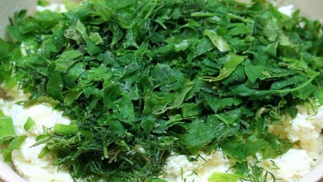 Сырники с зеленью и болгарским перцем