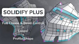 Addon Blender - Solidify Plus