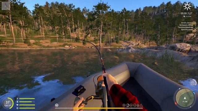 Русская рыбалка 4 Озеро Куори редкий трофей Гольца Куо смотреть онлайн