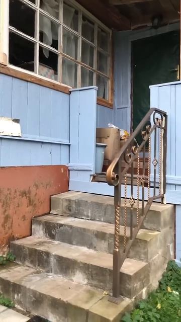 Шлифовка и покраска дома своими руками в деревне.