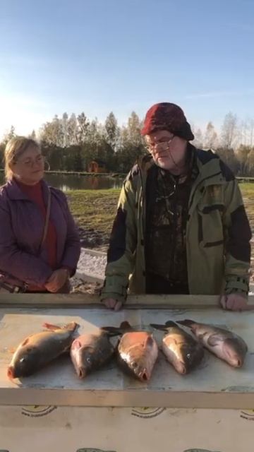 Улов гостей. Рыбалка в Подмосковье/ Платная рыбалка в ? смотреть онлайн