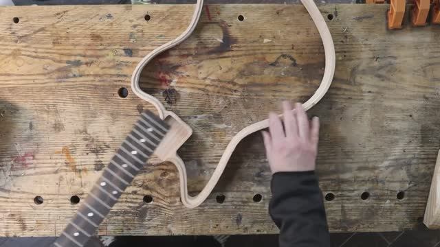 Прозрачная гитара из оргстекла ч.1 | Создание гитар
