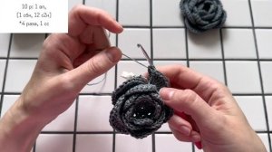 Мастер класс🌟Сумочка крючком🧶Мотив объёмный цвето?