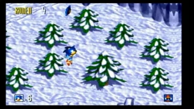 Sonic 3D Blast (16bit) - #5  Зимние красоты
