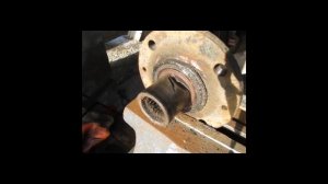 Renault Kango I. замена ступичного подшипника