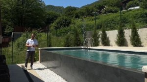 Шикарный бассейн инфинити 7*3 на Красной поляне, Сочи