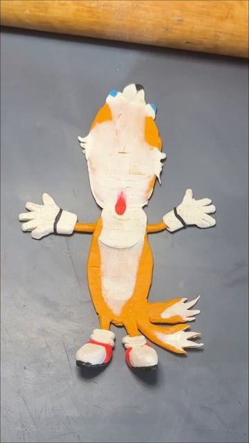 Tails Clay Art #sculpting #plasticine #tails #clayart смотреть онлайн