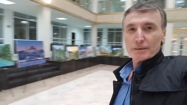 Прошёл первый день выставки, открытие...