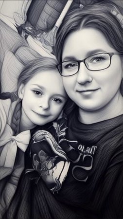 Мама и дочка