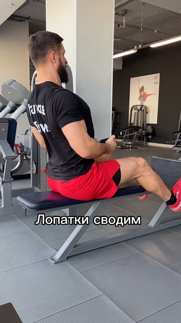 Тяга горизонтальная узким нейтральным хватом смотреть онлайн